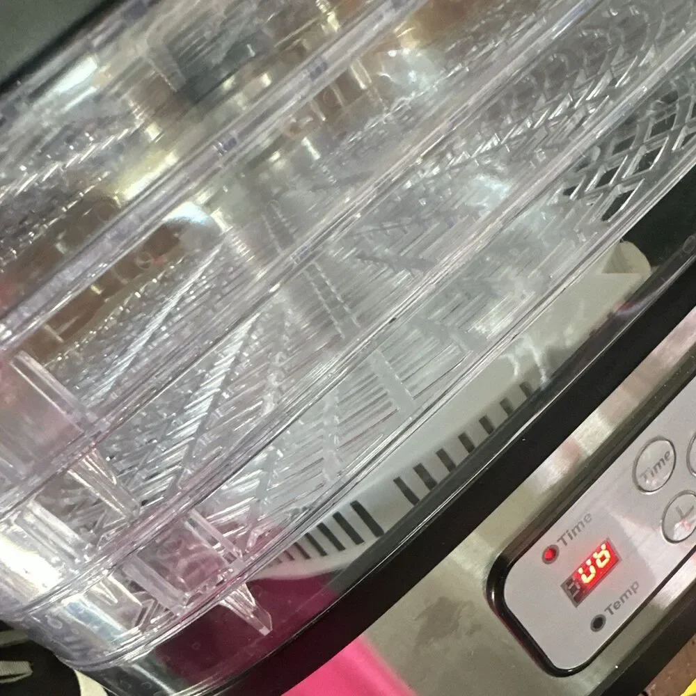 OSTBA 5-Tray Food Dehydrator Digital Timer Temperature Control Fruit Jerky